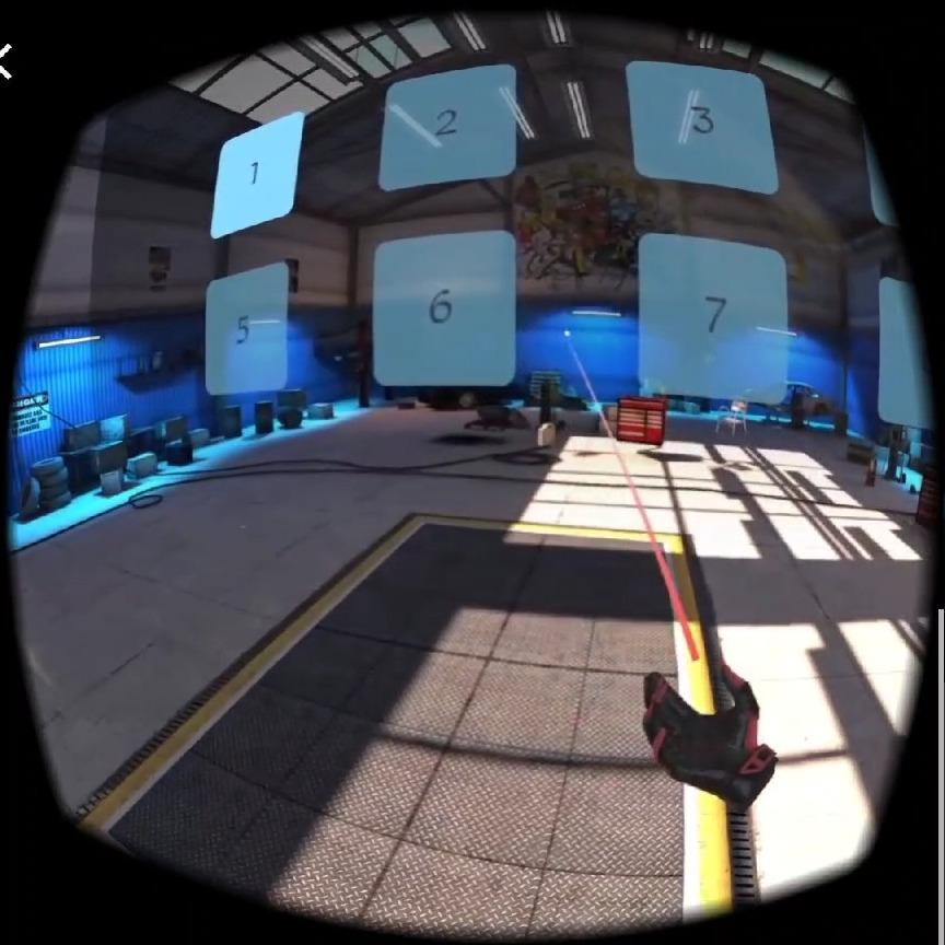 VR Game training Application