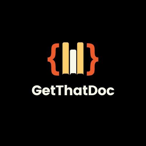 GetThatDoc - Notes Sharing Platform