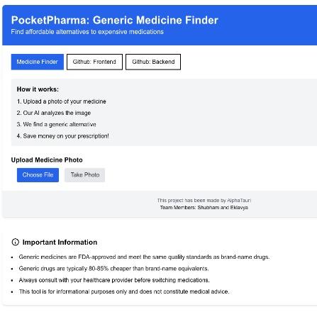 PocketPharma AI