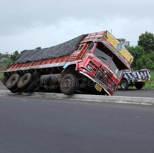 EARLY DETECTION AND PREVENTING TOPPLING OF TRUCKS