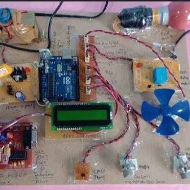 IoT enabled environmental air pollution monitoring