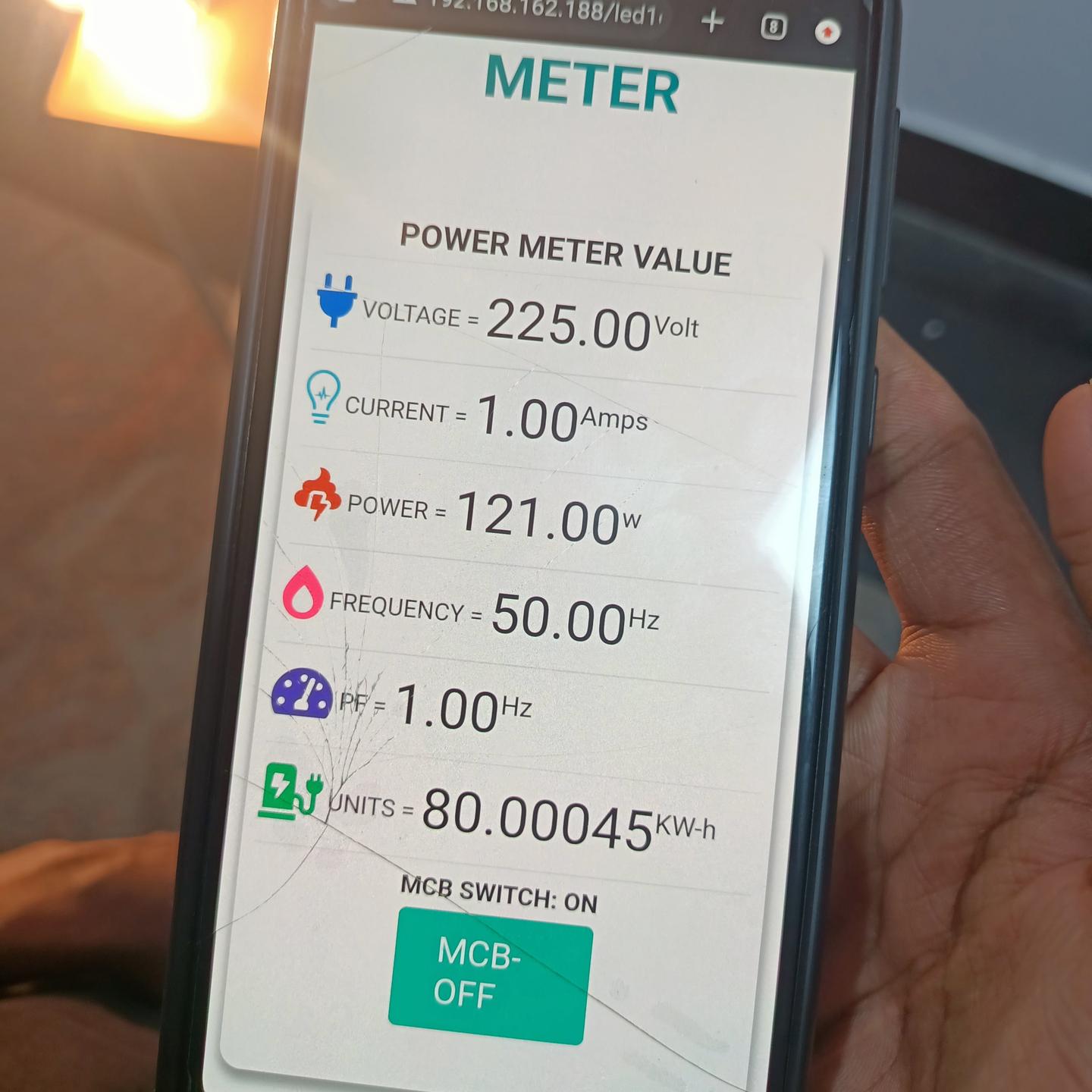 IOT BASED POWER MONITORING SYSTEM