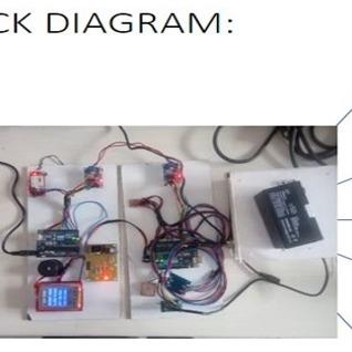 alerting device for preventing toppling of trucks