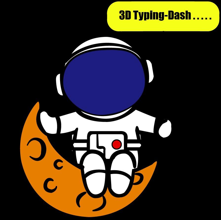 3D Typing-Dash . . . .