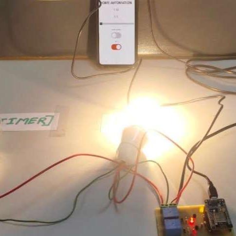 HOME AUTOMATION USING ESP8266 WIFI MODULE