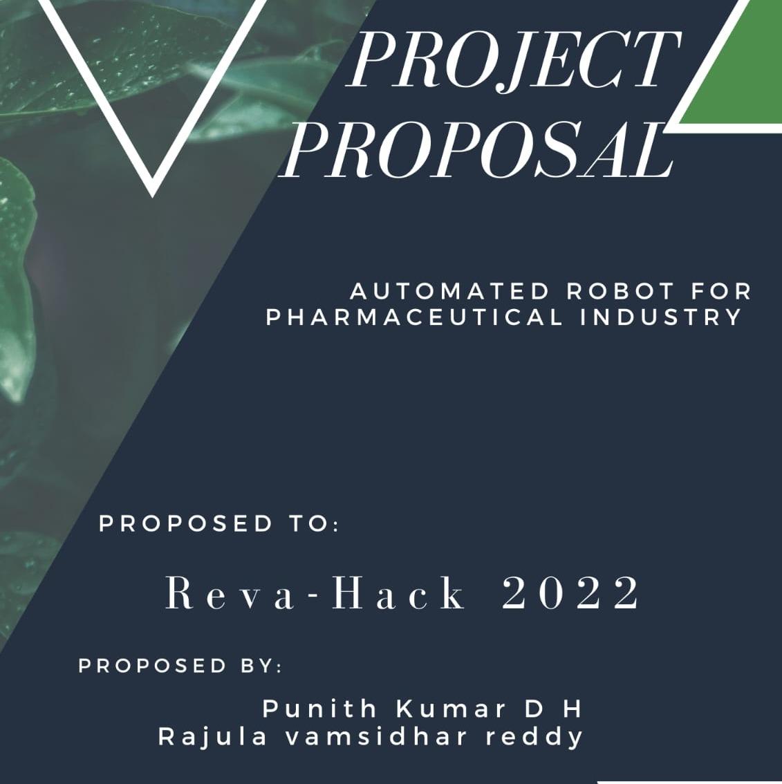 Automated Robot For Pharmaceutical Industry