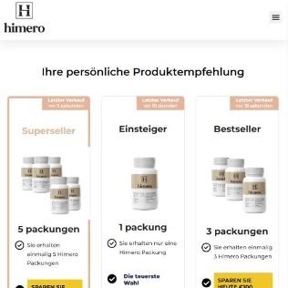 Himero Kapseln Bewertungen Naturliche Vorteile Pre