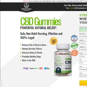 Renewed Remedies CBD Gummies Pain Relief USA
