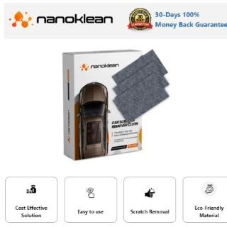 NanoKlean Magic Cloth Scratch Remover USA & Canada