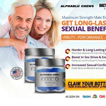 Alphablu Chews Male Enhancement Gummies