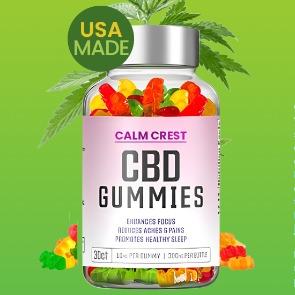 Calm Crest Male Enhancement CBD Gummies certified