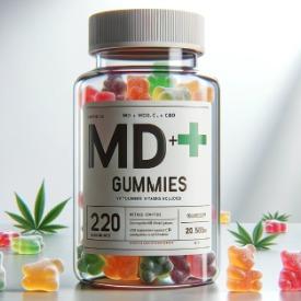 MD+CBD Gummies: Simple, Effective, and Delicious