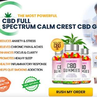 Calm Crest Male Enhancement CBD Gummies official