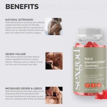 Sexgod Male Enhancement Gummies Here’s What Expert