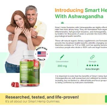 HempSmart CBD Gummies Australia Clinical Proven