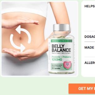 Belly Balance Probiotic+ Prebiotic Australia