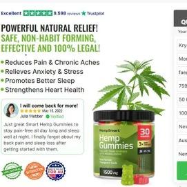 Hemp Smart CBD Gummies Israel Updated 2024