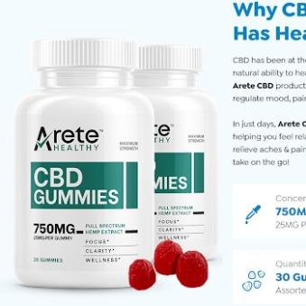 Arete Healthy CBD Gummies IS Ingredients Scam?