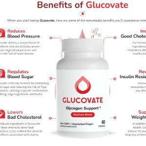 Glucovate Glycogen Support : Natural & 100% Safe!