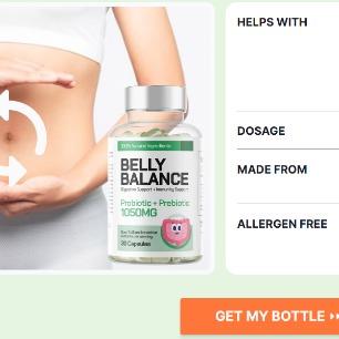 Belly Balance Probiotic Prebiotic Australia