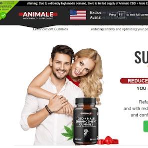 Animale CBD + Male Enhancement Gummies