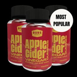 BUBS Naturals Apple Cider Vinegar Gummies USA Sale