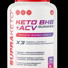 Supra Keto BHB + ACV Gummies CA 2024 Shocking Resu