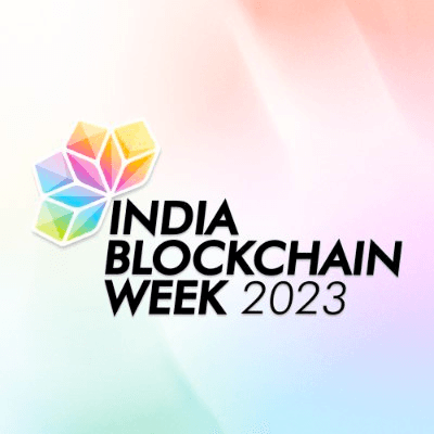 Poster for the event named India Blockchain Week