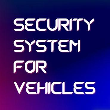 Develop a security system for electric vehicle.