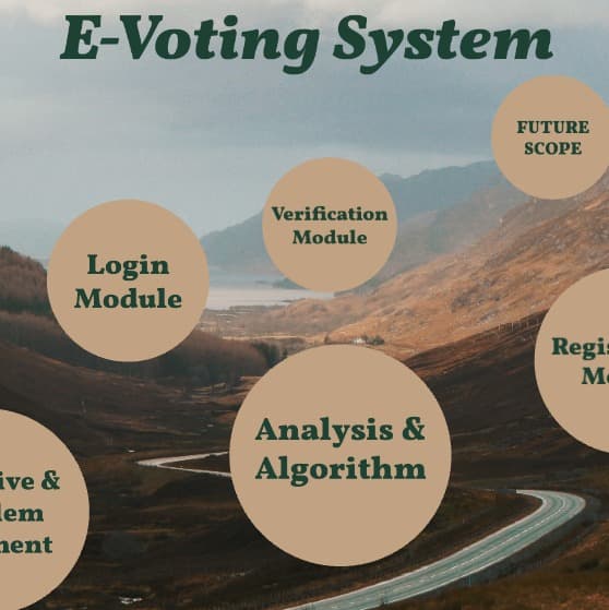 E-Voting System.