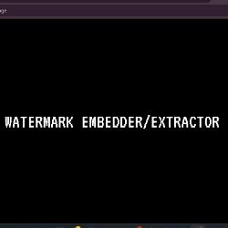 Invisible Watermarking Tool