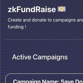 zkFundRaise