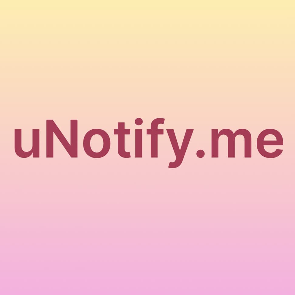 uNotify.me
