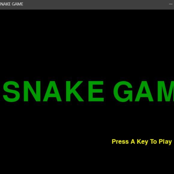 Gesture Controlled Snake game.