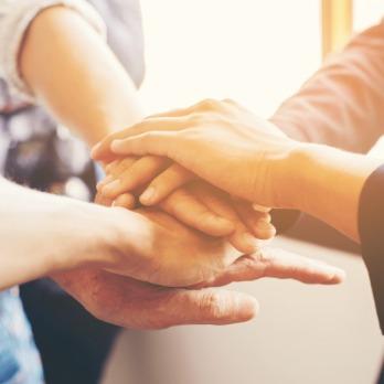 JOINING HANDS for RISING HEADS