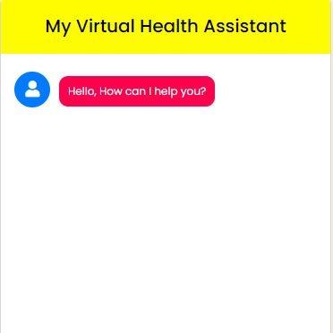 Medical Virtual Health Assistant Chatbot