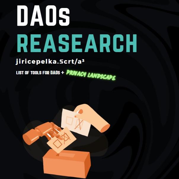 DAOs reasearch