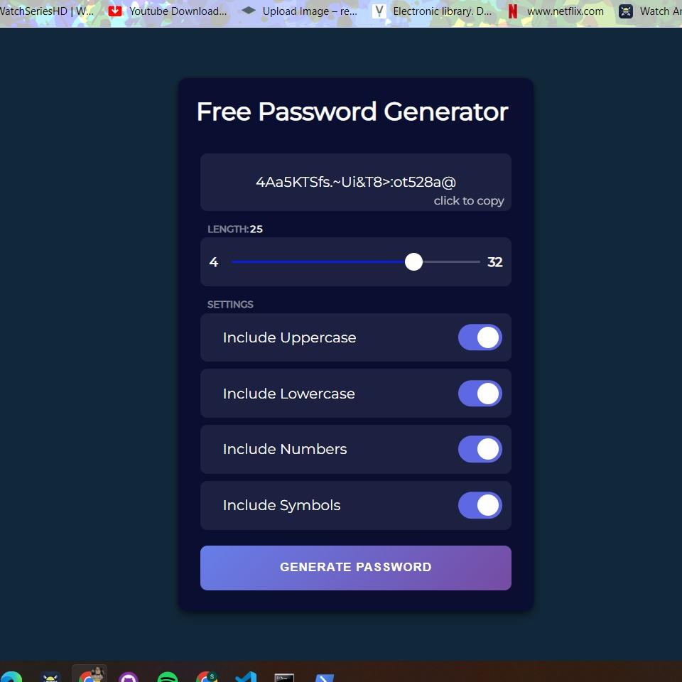 Random Password generator