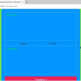 Language-Translator-Application