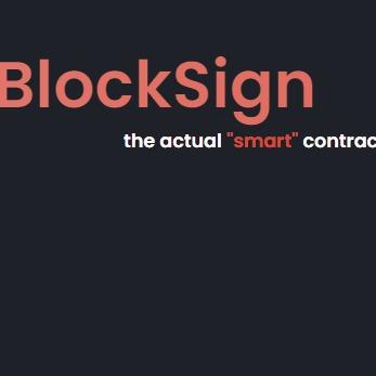 BlockSign