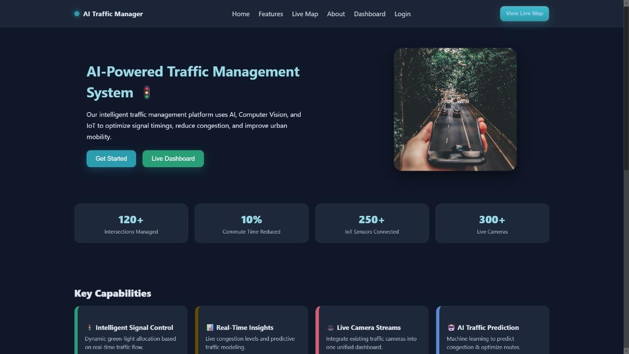 AI-Powered Smart Traffic Management
