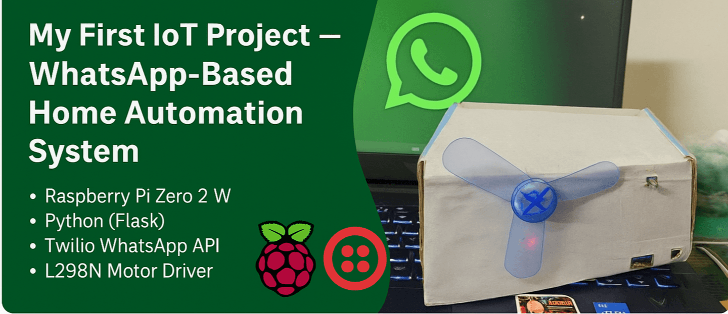 WhatsApp based home automation