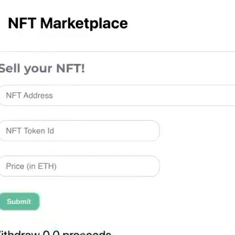NFT MarketPlace