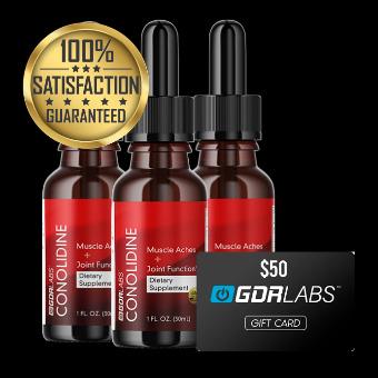 GDR Labs Conolidine - Pain Relief Formula Reviews