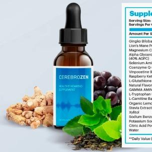 CerebroZen Tinnitus Relief Drops USA Price