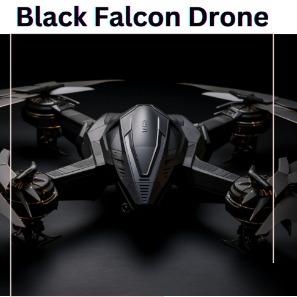 Black Falcon 4k Drone With Camera