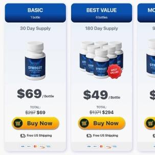 SynoGut Gut Health USA CA UK IE AU NZ
