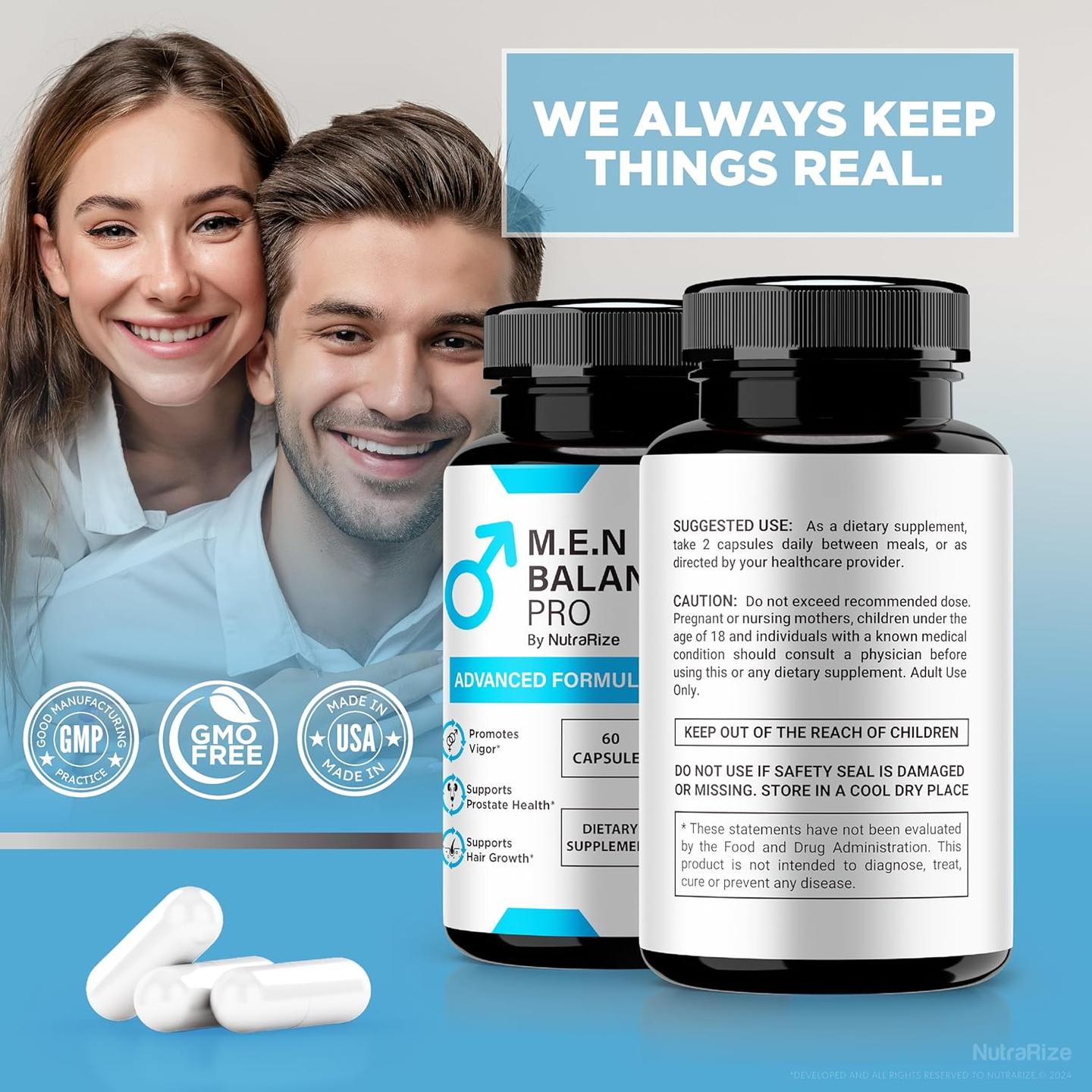 Men Balance Pro Reviews™ (2026): Ingredients, Bene