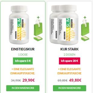 AnanaSlim Kapseln Erfahrungen DE AT CH