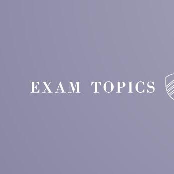 Exam Topics Free